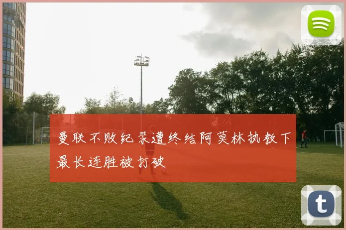 曼联不败纪录遭终结阿莫林执教下最长连胜被打破
